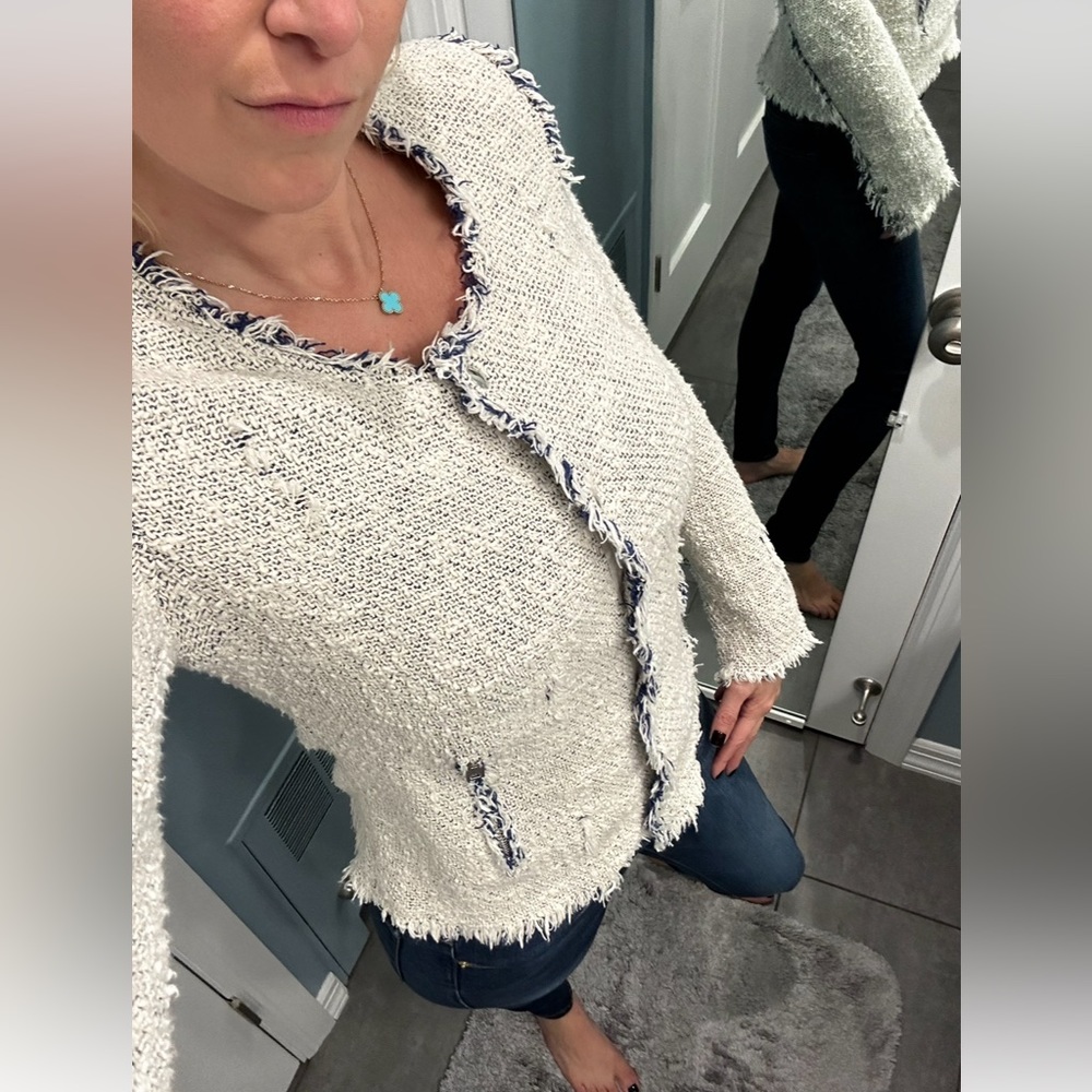 IRO NWT white/Blue jacket